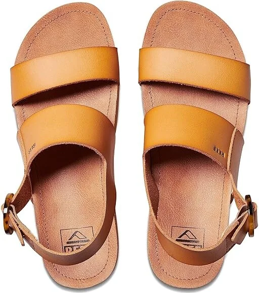 Reef Vista Hi Buckle Women's Shoes Natural : 7 B - Medium, Synthetic - Image 2