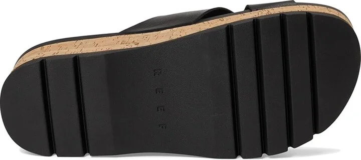 Reef Vista Higher Gia Women's Sandals Black Cork : 11 B - Medium - Image 3