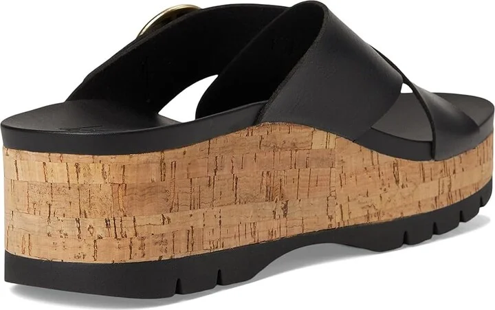 Reef Vista Higher Gia Women's Sandals Black Cork : 11 B - Medium - Image 4