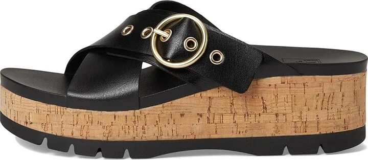 Reef Vista Higher Gia Women's Sandals Black Cork : 11 B - Medium - Image 6