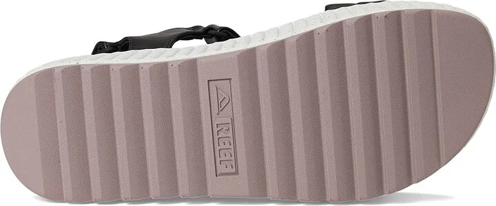 Reef Vista Higher Raya Women's Sandals Black/White : 11 B - Medium, Synthetic - Image 3