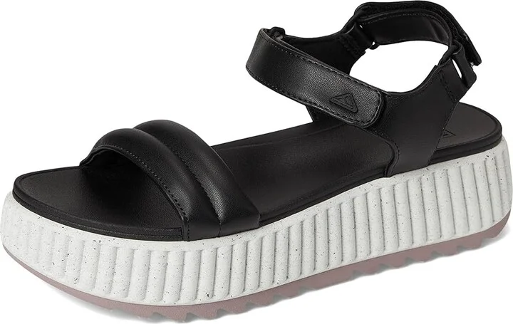Reef Vista Higher Raya Women's Sandals Black/White : 11 B - Medium, Synthetic - Image 5