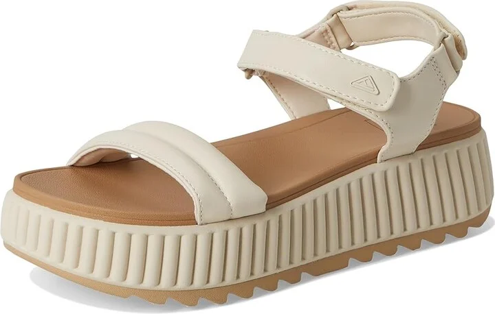 Reef Vista Higher Raya Women's Sandals Vintage Sand : 8 B - Medium, Synthetic - Image 5