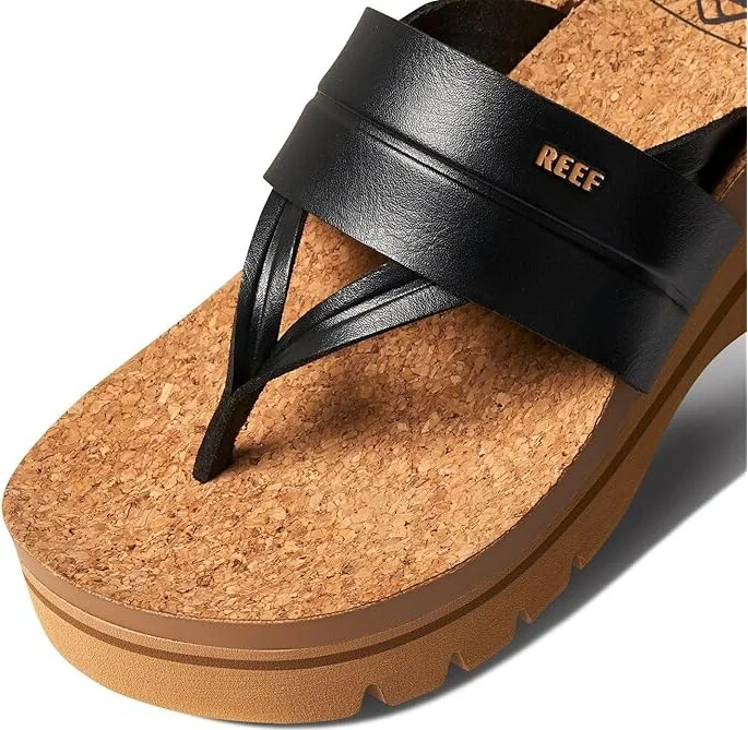 Reef Vista higher Savanah Women's Sandals Black/Tan : 7 M, Synthetic - Image 5