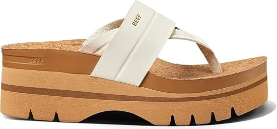 Reef Vista higher Savanah Women's Sandals Whisper White : 9 M, Synthetic - Image 6