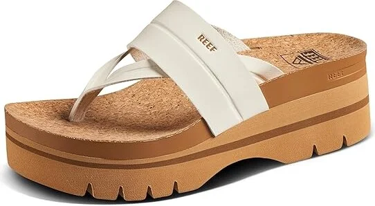 Reef Vista higher Savanah Women's Sandals Whisper White : 9 M, Synthetic