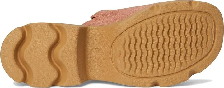 Reef Vista Luxe Evie Women's Wedge Shoes Mauve : 6 B - Medium, Suede - Image 3