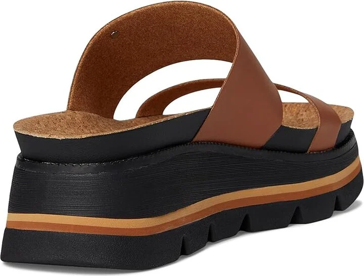 Reef Vista Luxe Siaa Women's Wedge Shoes Cocoa/Black : 10 B - Medium - Image 4