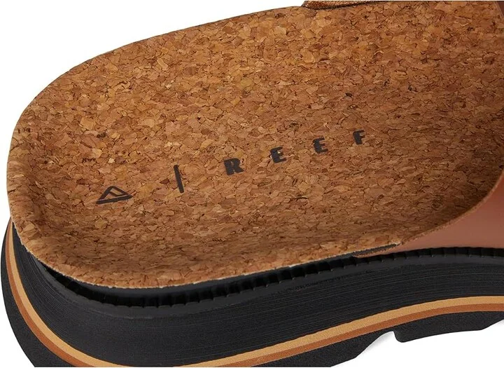 Reef Vista Luxe Siaa Women's Wedge Shoes Cocoa/Black : 10 B - Medium - Image 7