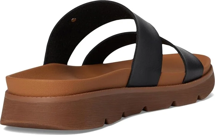 Reef Vista Luxe Thea Women's Wedge Shoes Black/Tan : 11 B - Medium - Image 4