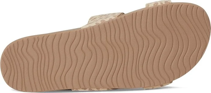 Reef Vista Stevie Women's Wedge Shoes Cheetah : 11 B - Medium, Suede - Image 3
