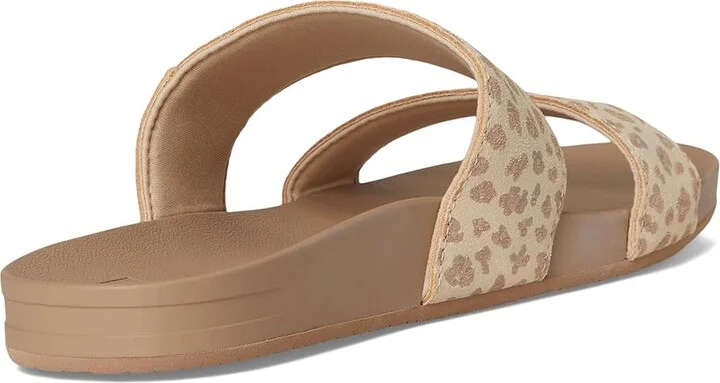 Reef Vista Stevie Women's Wedge Shoes Cheetah : 11 B - Medium, Suede - Image 4
