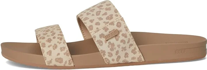 Reef Vista Stevie Women's Wedge Shoes Cheetah : 11 B - Medium, Suede - Image 6