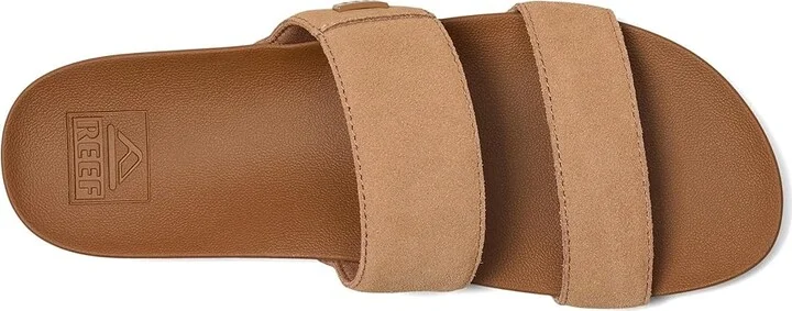 Reef Vista Stevie Women's Wedge Shoes Tobacco : 5 B - Medium, Suede - Image 2