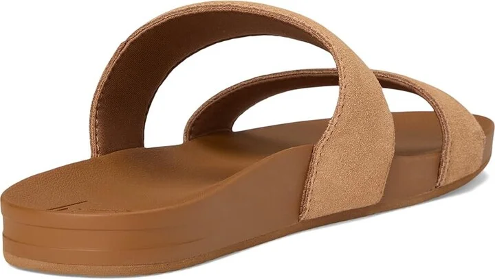Reef Vista Stevie Women's Wedge Shoes Tobacco : 5 B - Medium, Suede - Image 4