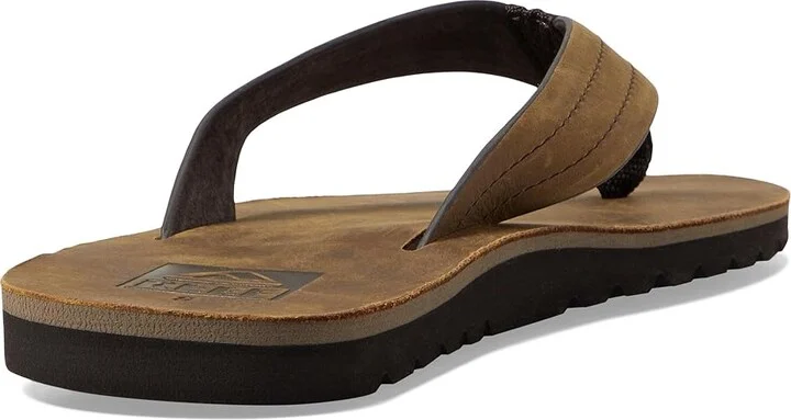 Reef Voyage LE Men's Sandals Dark Brown : 6 D - Medium, Leather - Image 5