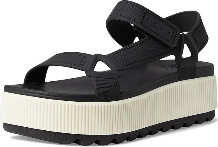 Reef Water Rem Higher Women's Sandals Black Vintage : 10 B - Medium - Image 5