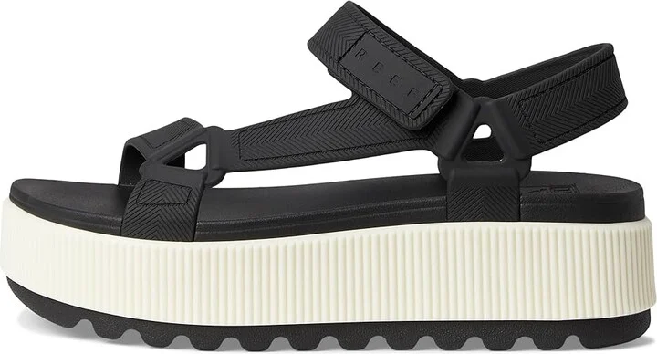 Reef Water Rem Higher Women's Sandals Black Vintage : 10 B - Medium - Image 6