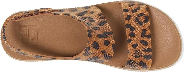 Reef Water Vista Higher Women's Shoes Leopard : 9 B - Medium, Synthetic - Image 2