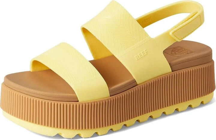 Reef Water Vista Higher Women's Shoes Pale Banana : 9 B - Medium, Synthetic - Image 5