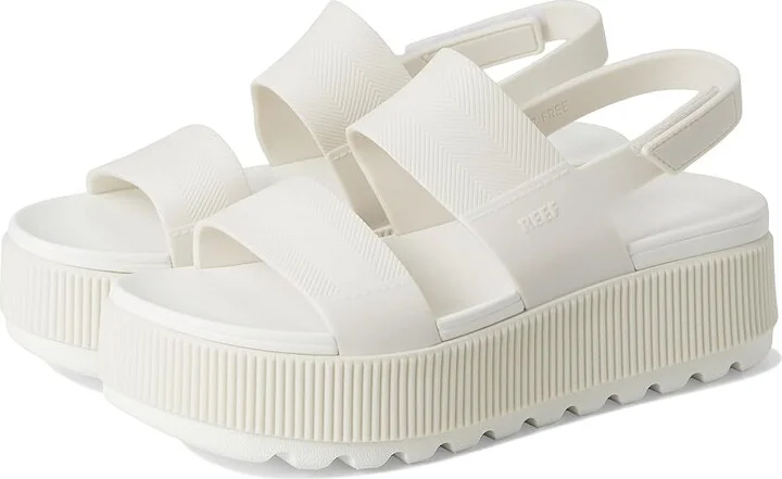 Reef Water Vista Higher Women's Shoes White/White : 10 B - Medium, Synthetic