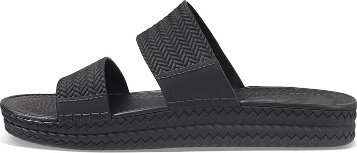 Reef Water Vista Slide Women's Shoes Black : 7 B - Medium, Synthetic - Image 4
