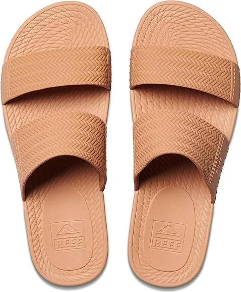 Reef Water Vista Slide Women's Shoes Natural : 7 B - Medium, Synthetic - Image 2