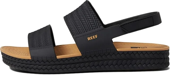 Reef Water Vista Women's Shoes Black/Tan : 7 B - Medium, Synthetic - Image 5