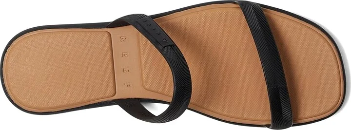 Reef Water Willow Marina Women's Sandals Black/Tan : 6 B - Medium, Synthetic - Image 2