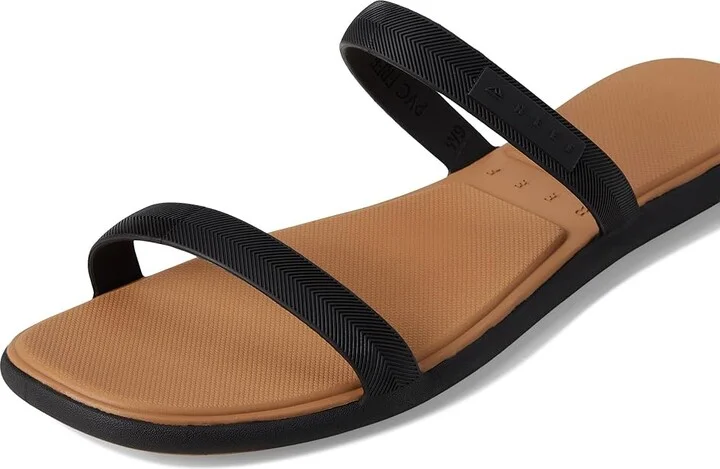 Reef Water Willow Marina Women's Sandals Black/Tan : 6 B - Medium, Synthetic - Image 7