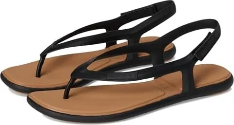 Reef Water Willow Maya Women's Sandals Black/Tan : 8 B - Medium, Synthetic