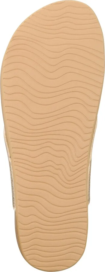 Reef Women's Cushion Court Flip-Flop Sandals - Tan, Champagne - Image 5