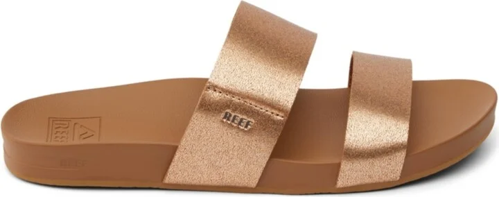 Reef Women's Cushion Vista Open Toe Sandals - Copper, Tan - Image 2