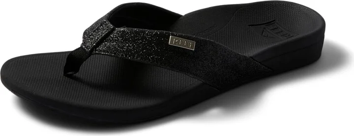 Black/Black Glitter