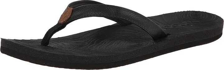 Reef Zen Love Women's Sandals Black/Black : 11 B - Medium, Synthetic - Image 2
