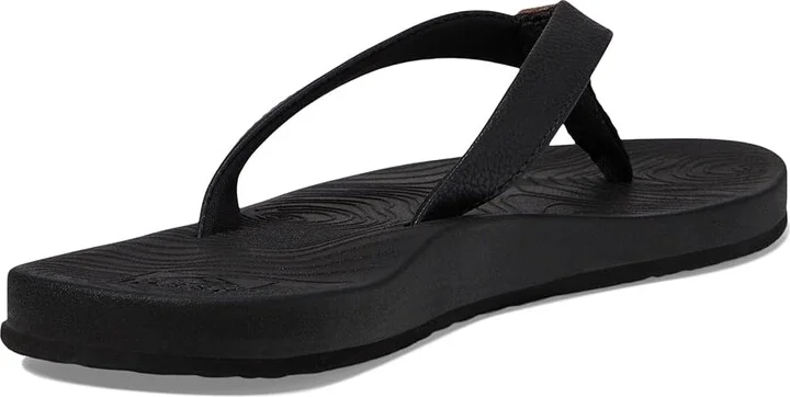 Reef Zen Love Women's Sandals Black/Black : 11 B - Medium, Synthetic - Image 5