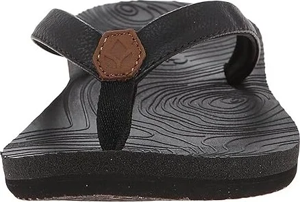 Reef Zen Love Women's Sandals Black/Black : 11 B - Medium, Synthetic - Image 6
