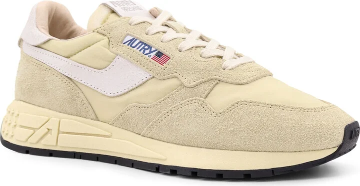 Reelwind Low Leather And Nylon Sneakers - Image 2