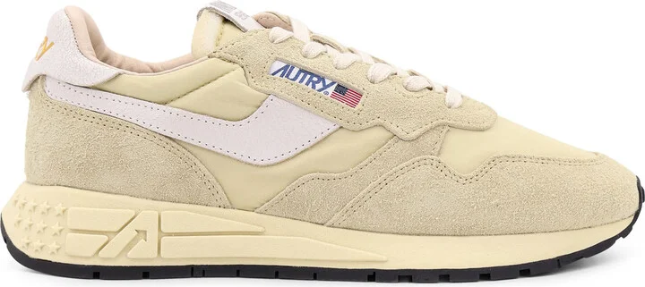 Reelwind Low Leather And Nylon Sneakers