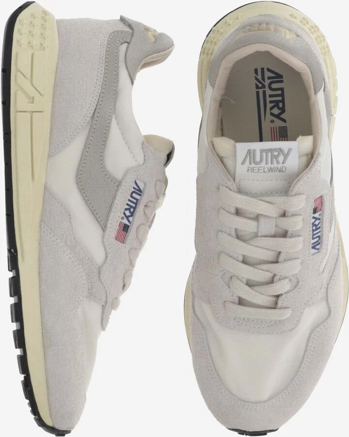 Reelwind Low Nylon And Suede Sneakers - Image 2