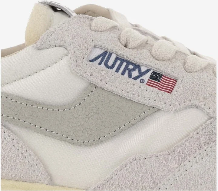 Reelwind Low Nylon And Suede Sneakers - Image 5