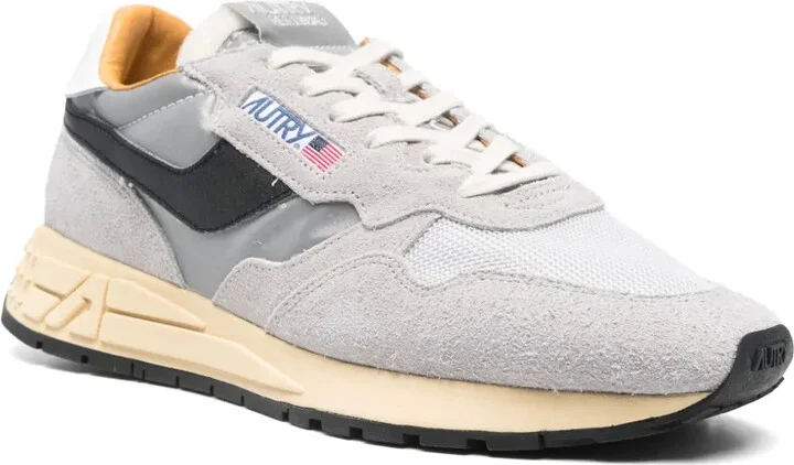 Reelwind Low "Sand Cracked Leather and Nylon" sneakers - Image 2