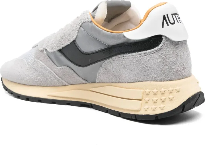 Reelwind Low "Sand Cracked Leather and Nylon" sneakers - Image 3