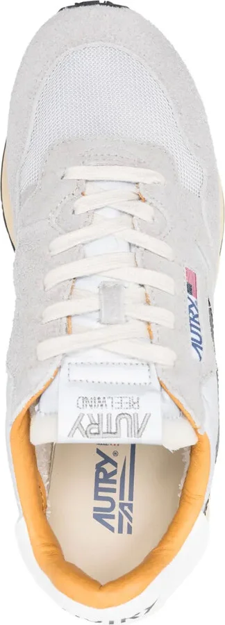 Reelwind Low "Sand Cracked Leather and Nylon" sneakers - Image 4