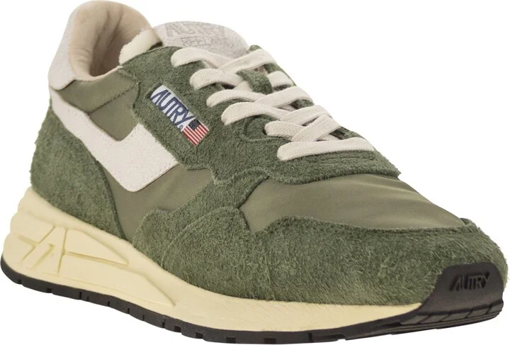 Reelwind - Low Sneakers In Nylon And Suede - Image 2