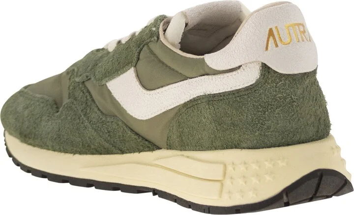 Reelwind - Low Sneakers In Nylon And Suede - Image 3