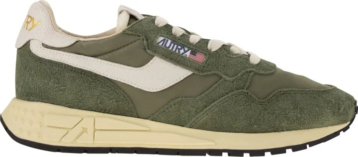 Reelwind - Low Sneakers In Nylon And Suede