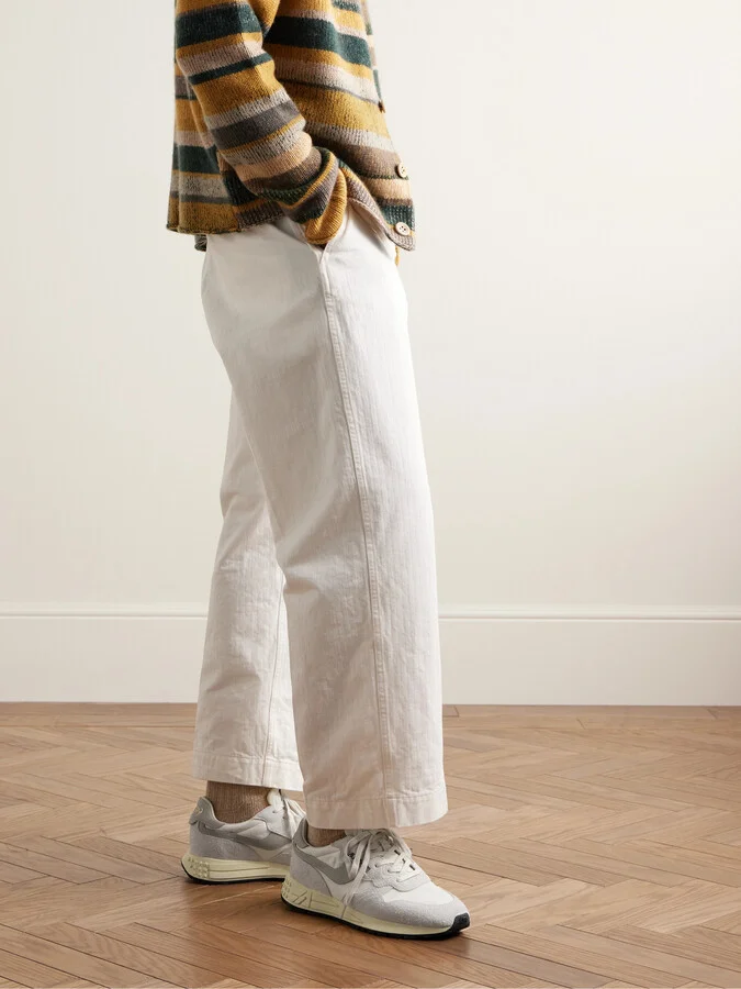 Reelwind Low Suede and Shell Sneakers - Image 2