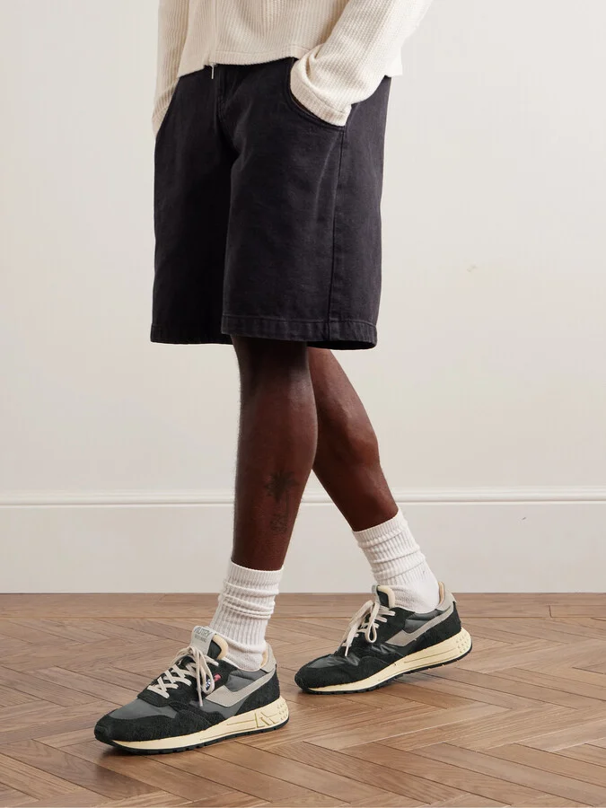 Reelwind Low Suede and Shell Sneakers - Image 2