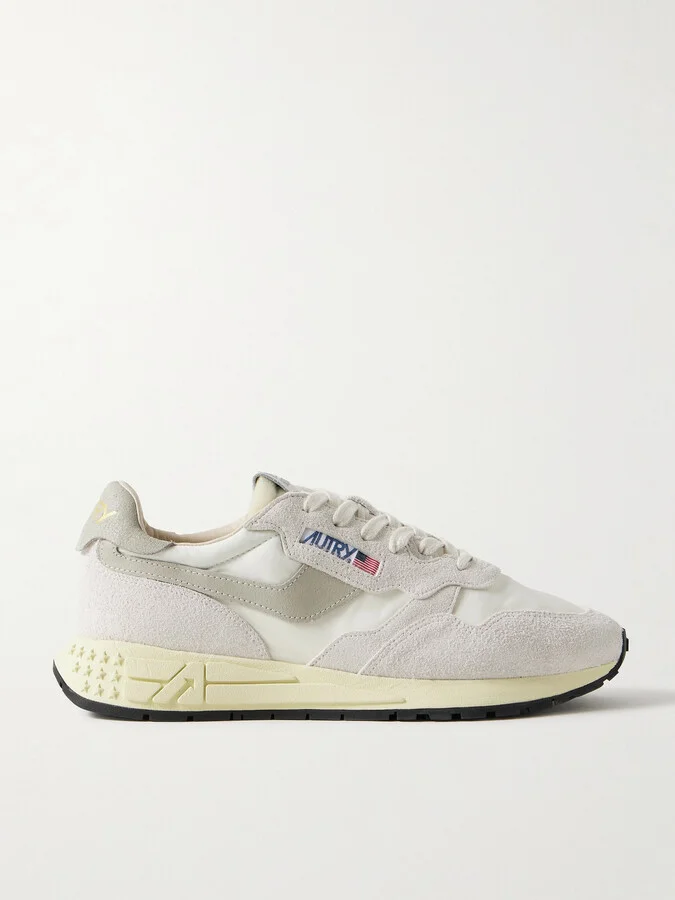Reelwind Low Suede and Shell Sneakers